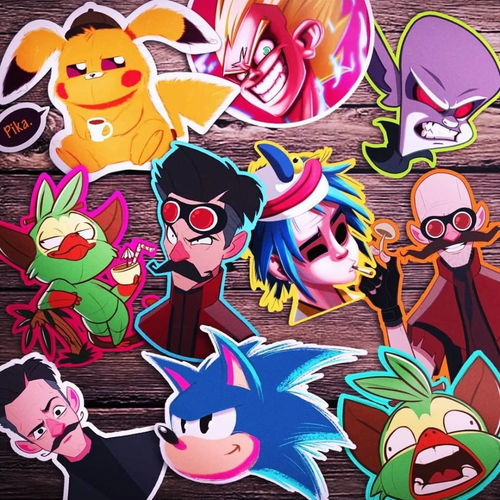 情感風暴的捕手 Romi Tempest筆下極具夸張表情的動漫設計